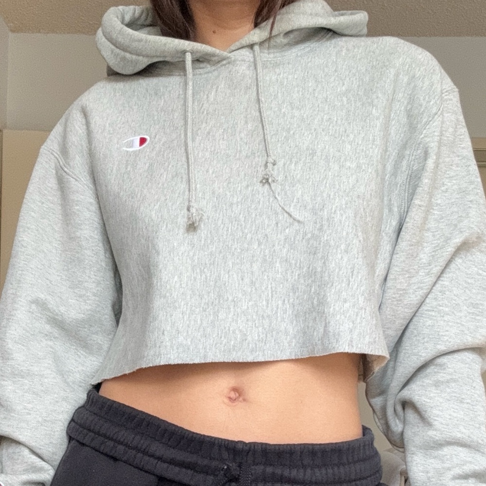 Champion Cropped Hoodie